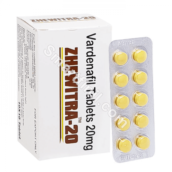 Zhewitra 20mg (Vardenafil)