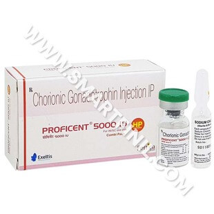 Proficent 5000 (HCG 5000iu) 1 Proficent 5000iu