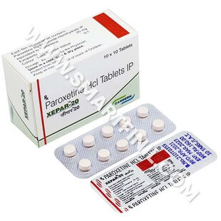 Xepar 20mg (Paroxetine) 1 Xepar 20mg