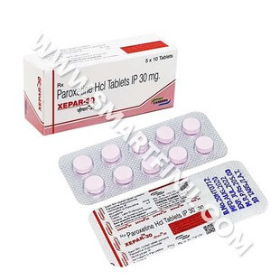 Xepar 30mg (Paroxetine) 1 Xepar 30mg