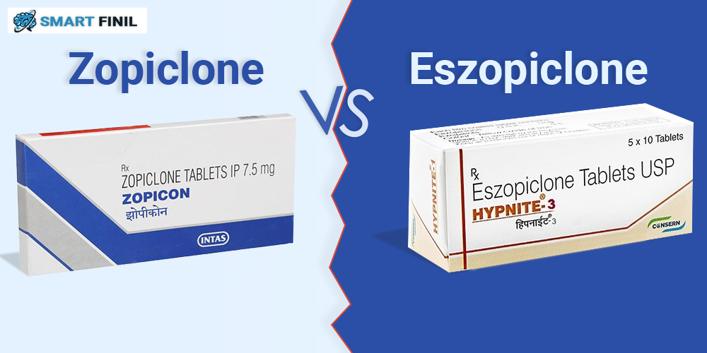 Eszopiclone vs Zopiclone