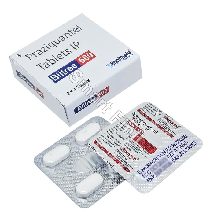 Praziquantel 600mg (Praziquantel) 1 Praziquantel 600