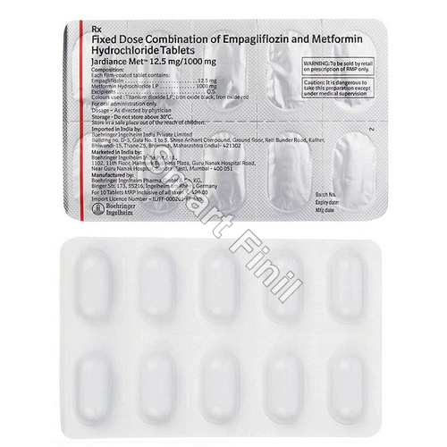 Jardiance Met 5mg/1000mg (Empagliflozin/Metformin) 1 Jardiance Met 5mg/1000mg