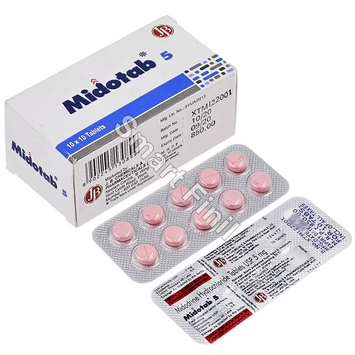 Midotab 5mg (Midodrine) 1 Midotab 5mg