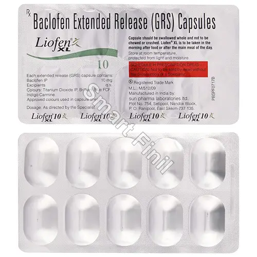 Liofen XL 10mg Capsule (Baclofen) 1 Liofen XL 10