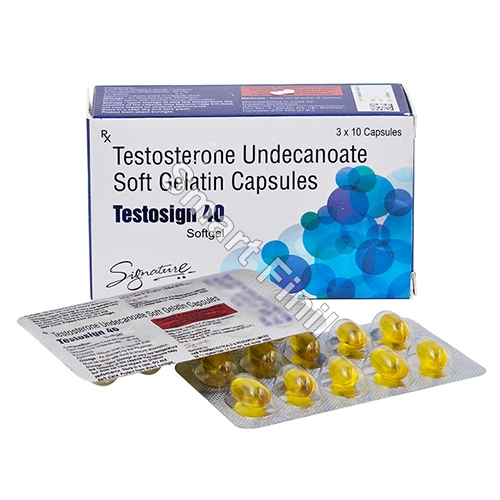 Testosign 40mg Soft Gelatin Capsule 1 Testosign 40mg