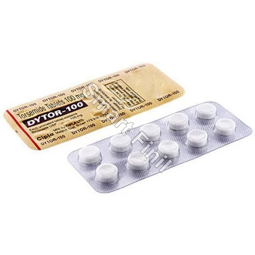 Dytor 100mg Tablet (Torasemide) 1 Dytor 100 Mg Strip