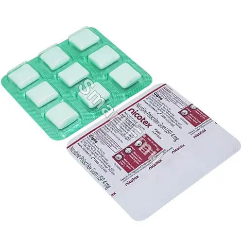 Nicotex 4mg Strip