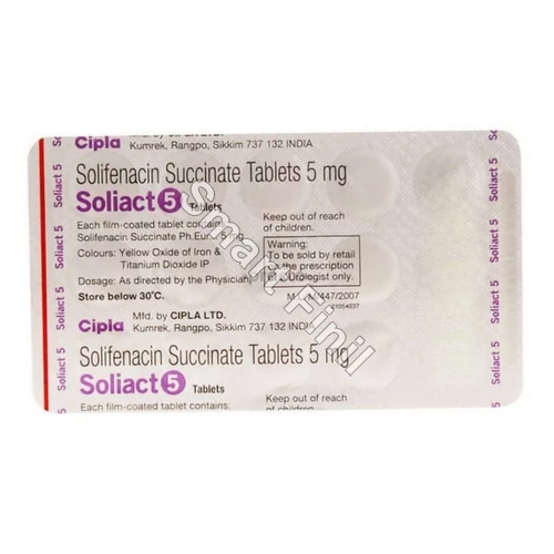 Soliact 5mg Tablet (Solifenacin) 1 Soliact 5
