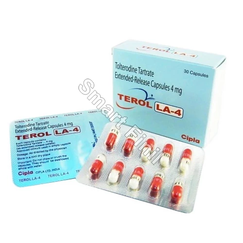 Terol LA 4mg Capsule (Tolterodine) 1 Terol LA 4