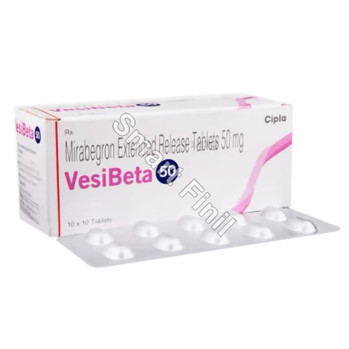 VesiBeta 50mg Tablet (Mirabegron) 1 VesiBeta 50